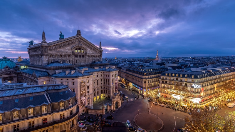 Paris, building, Opera Garnier, France, home, 5K, Grand Opera