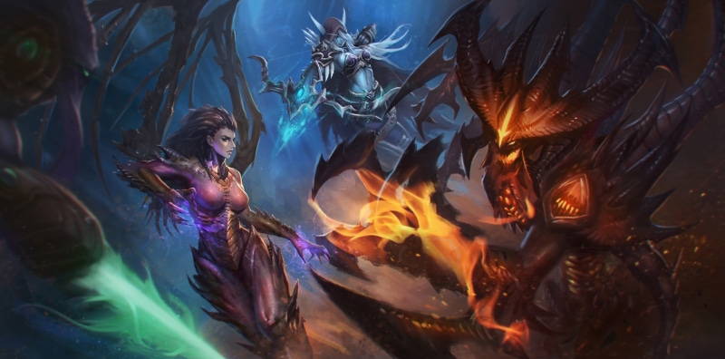 zeratul, 4K, contests, Blizzard Entertainment, Diablo, Sarah Kerrigan, Sylvanas Windrunner, heroes of the storm
