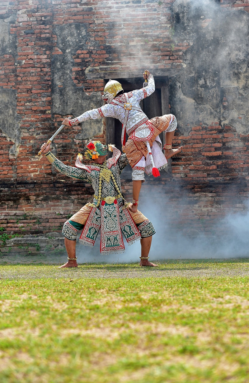 asia, adult, young women, siam, bran, traditional clothing, performance, traditional festival, full length, women, celebration, headdress, real people