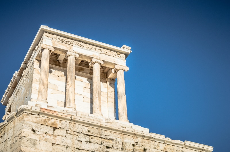 ancient civilization, the past, 5K, ancinet, godess, hellenic, ancient, sky, travel, tourism, architecture, classical style, templeofathenanike, ruined