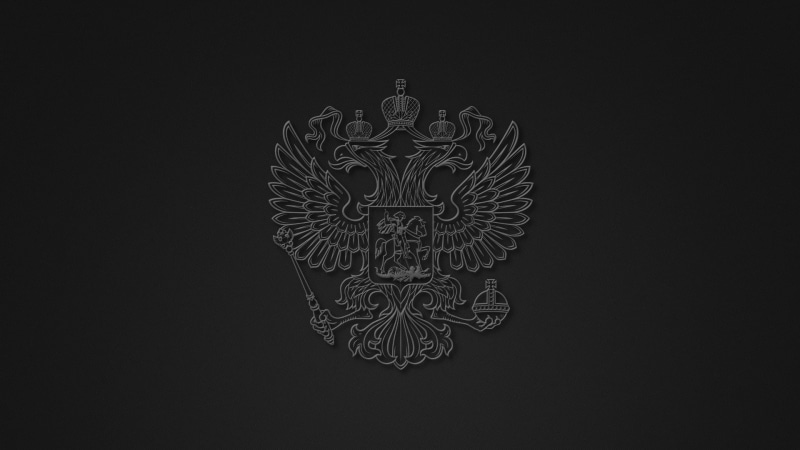 Background, Coat of arms, Russia, 1080P