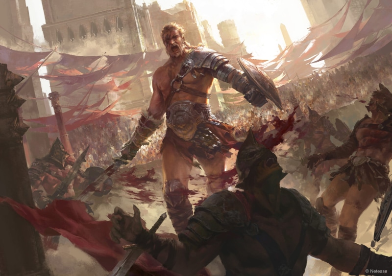 Fantasy, Arena, Warrior, Sword, Gladiator, 1080P
