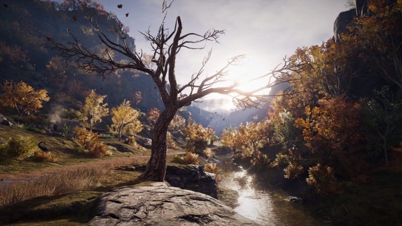 2K, screen shot, video games, trees, Assassins Creed: Odyssey, Assassins Creed