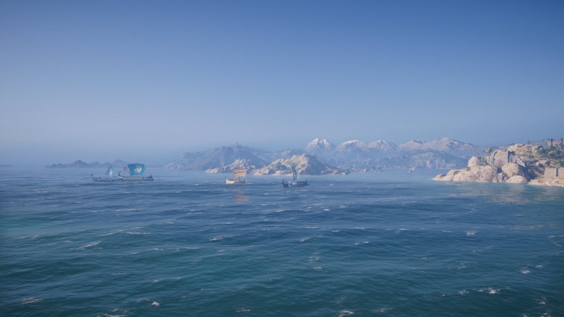 sea, Assassins Creed: Odyssey, 2K, video games, Assassins Creed, screen shot