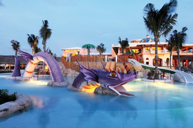 Best Hotels of 2017, 4K, travel, resort, pool, vacation, Yucatan, Barcelo Maya Palace Deluxe, tourism, dragon, Best beaches of 2017