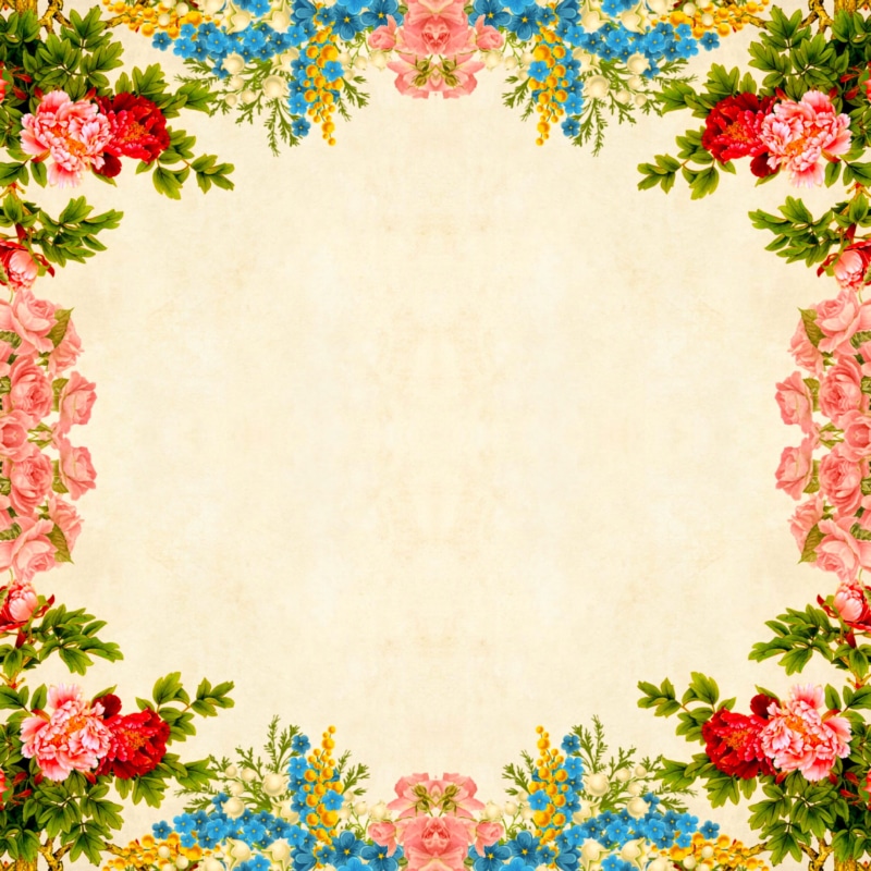 bouquet, style, fall, flower head, old-fashioned, blank, flower, leaf, pattern, textured effect, vintage, nostalgic, roses, flowering plant, ornate, frame