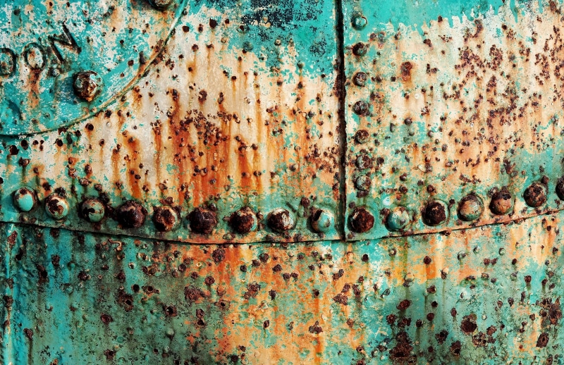 door, textured, rusted, backgrounds, obsolete, run-down, rivet, corrosion, no people, patina, turquoise colored, old, rusty, corroded, navigation, iron