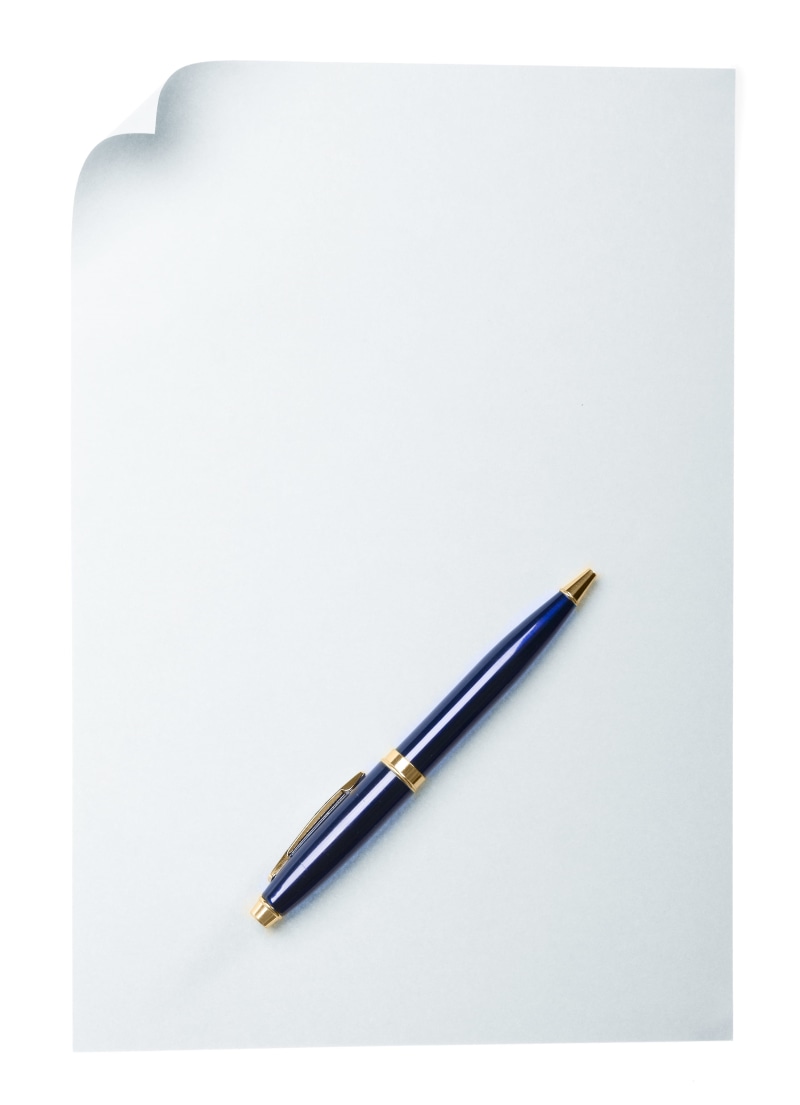 next, document, letter, white, con2011, page, pen, cut out, office, corner, turn, clean, blank, curl, 2K, writing instrument, object, note pad, nib, fountain pen