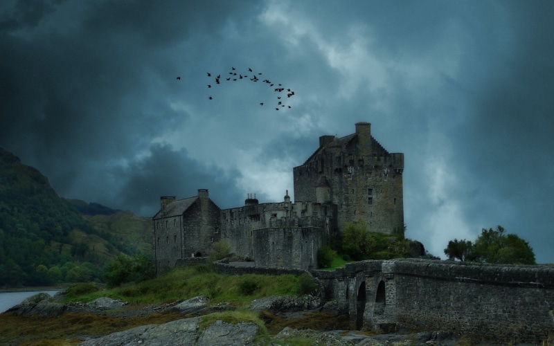 1080P, Eilean Donan Castle, Castles