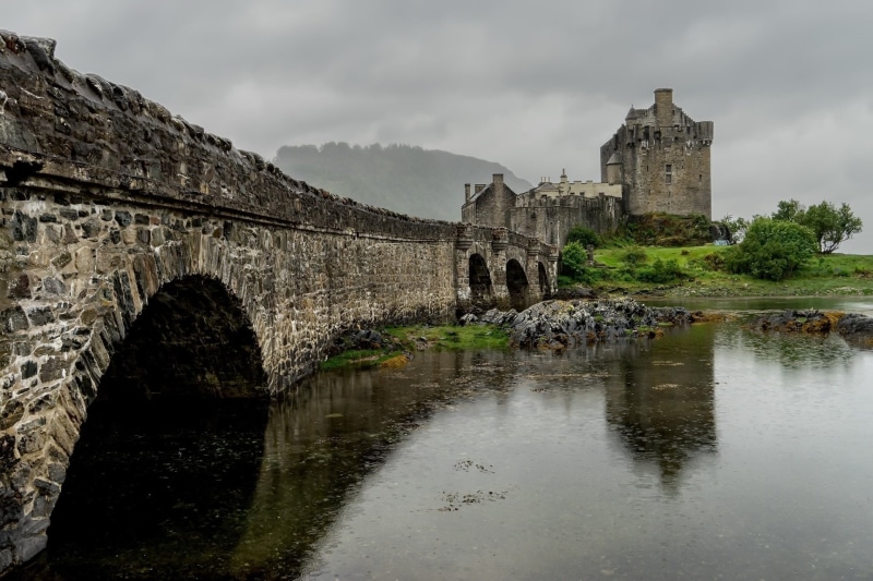 Building, Scotland, 1080P, Bridge, Castle, Castles, Eilean Donan Castle