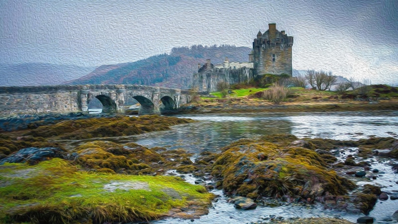 Castles, 4K, Castle, Loch Duich, Scotland, Bridge, Eilean Donan Castle
