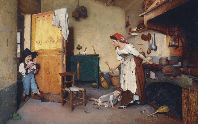 Mask, 2K, The Mask, Italian painter, 1874, Gaetano Chierici, Italian artist