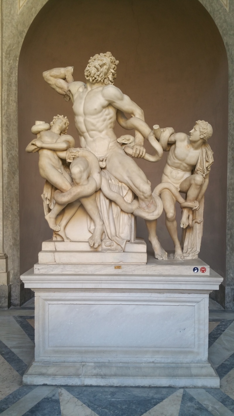 craft, vatican, religion, female likeness, marble, wall - building feature, day, creativity, carving - craft product, stone material, museum, laocoön, human representation