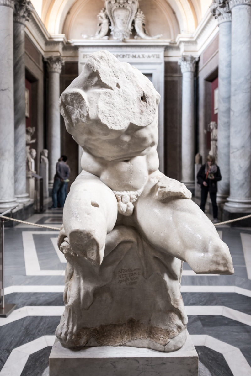 day, statue, building, close-up, 4K, architectural column, belvedere, italian Culture, monument, Belvedere Torso, torso, tuscany, marble, building exterior