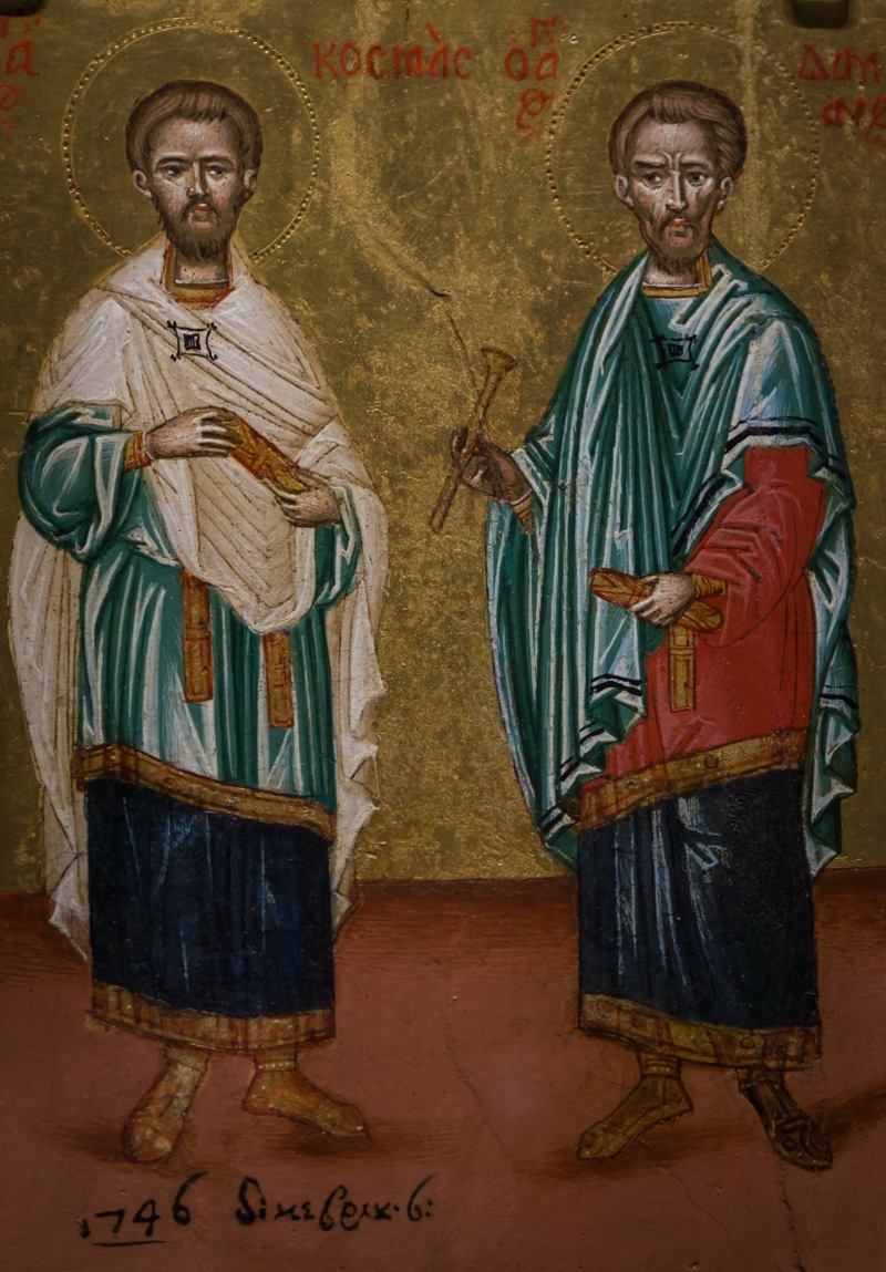 mural, orthodoxy, paul, 2K, men, ancient, facial hair, peter, belief, saint peters, icon, male likeness, saints, female likeness, people, cathedral, museum