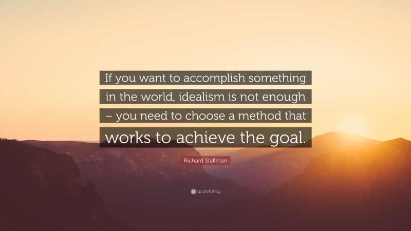 philosophy, quotefancy, Richard Stallman, motivational, 4K, quote