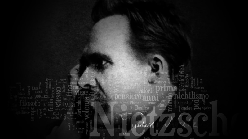 philosophy friedrich nietzsche typography men, 1080P