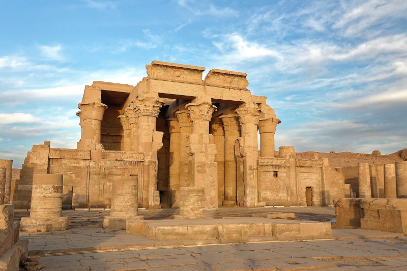double temple of kom ombo, day, the past, nature, travel destinations, memorial, ancient civilization, architecture, ruined, travel, ancient, antiquity