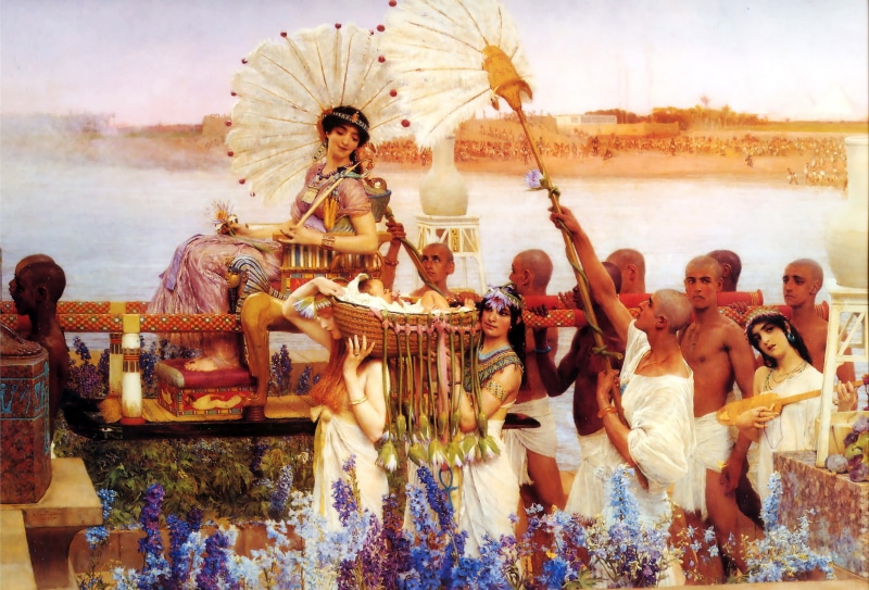 1080P, Tadema, Lawrence Alma, Holy Bible, Classic Art, egypt