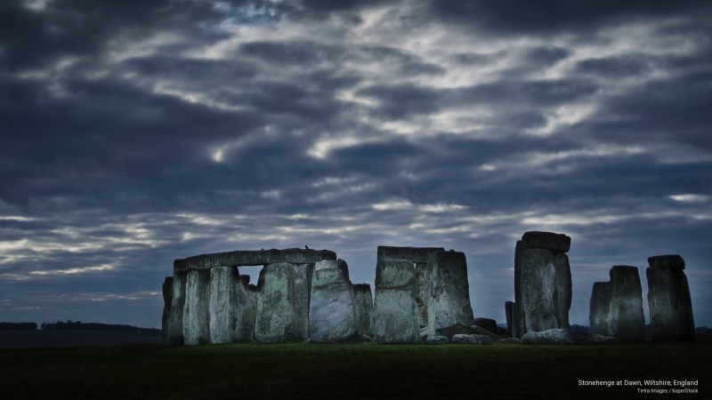 stonehenge, 2K, england, dawn, wiltshire, Landmarks