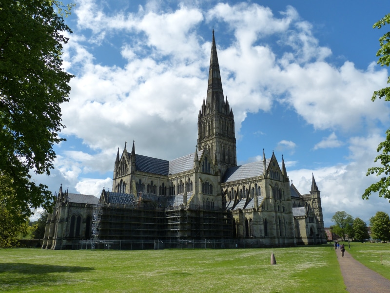 gothic, united kingdom, plant, cathedral, spirituality, place of worship, building, 4K, religion, building exterior, cloud - sky, tower, historically