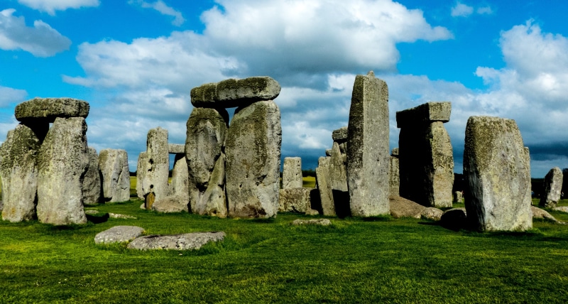 outdoors, ancient civilization, gray, wiltshire, tourism, architecture, nature, history, travel, salisbury, old ruin, no people, travel destinations, grass