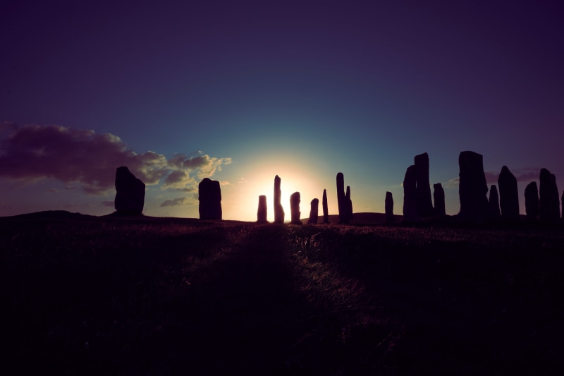 summer, ancient, monument, famous Place, tourism, back Lit, goldenhour, grass, stone, scenics, hill, travel, nature, easter Island, landscape, cultures