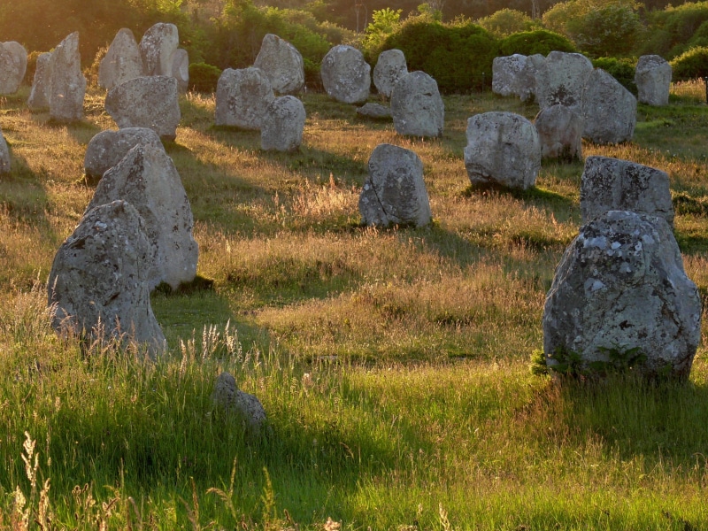 evening, the past, tombstone, day, ancient civilization, memorial, outdoors, nature, rock, history, grave, cemetery, grass, megaliths, tranquility, stone