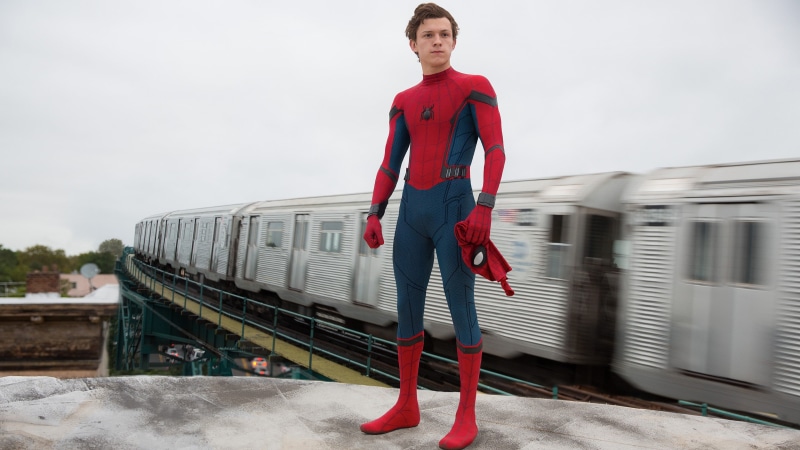 Marvel Studios, logo, Spider-Man: Homecoming, film, Spiderman, Columbia Pictures, yuusha, Boy, uniform, Sony Pictures Entertainment, 4K, cinema, movie
