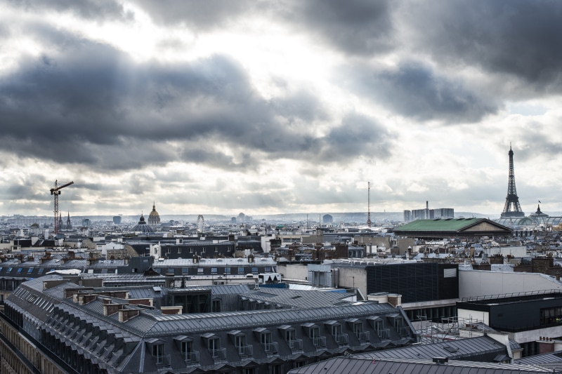 nature, hdr, cloud - sky, galeries lafayette haussmann, city, travel destinations, tower, residential district, high angle view, built structure, scape