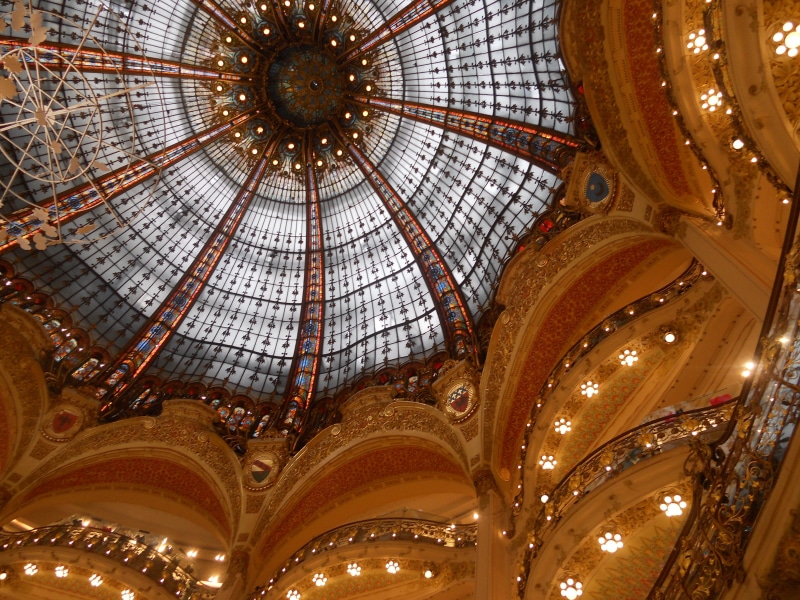 lafayette, 4K, architecture, paris, travel destinations, built structure, religion, low angle view, cupola, belief, art, place of worship, illuminated