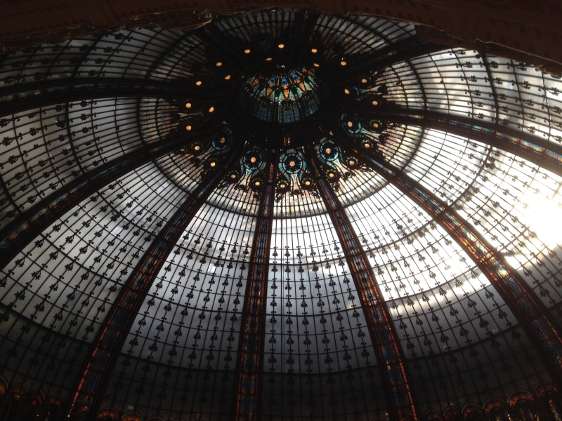 dome, architectural feature, lafayette, backgrounds, ceiling, pattern, built structure, ornate, department store, travel, circle, architecture, design