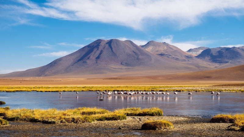 mountain, scenery, Valle de la Luna, Berge, Clouds, landscape, day, time, altiplano, travel, Tiere, Wasser, mountain range, journey, BO, daylight, blue