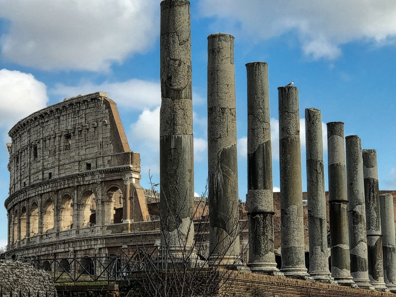 stadium, building exterior, retro, the past, classic, roman, symbol, old, old ruin, famous, nature, ancient history, ancient, 4K, no people, architectural column