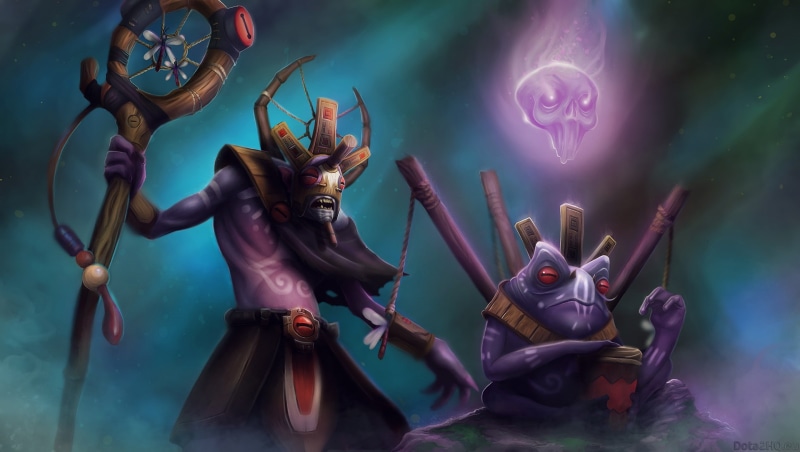 Dota 2, witch doctor, Valve Corporation, 1080P, Dota, Valve, Defense of the ancient, hero