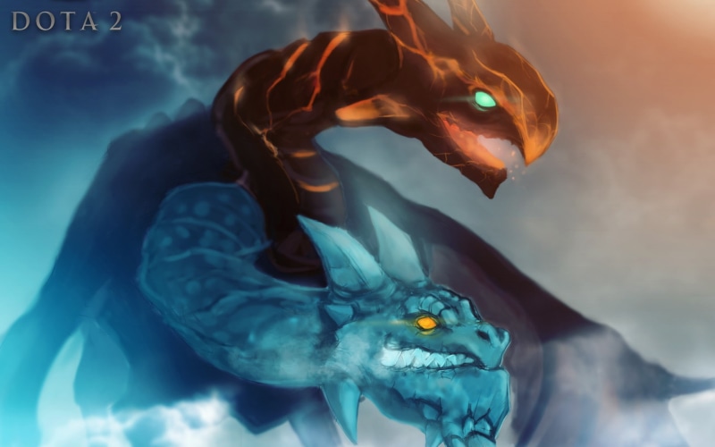 hero, Dota 2, one animal, 1080P, vertebrate, Valve Corporation, animals in the wild, animals in captivity, sea life, Defense of the Ancients, water, Dota