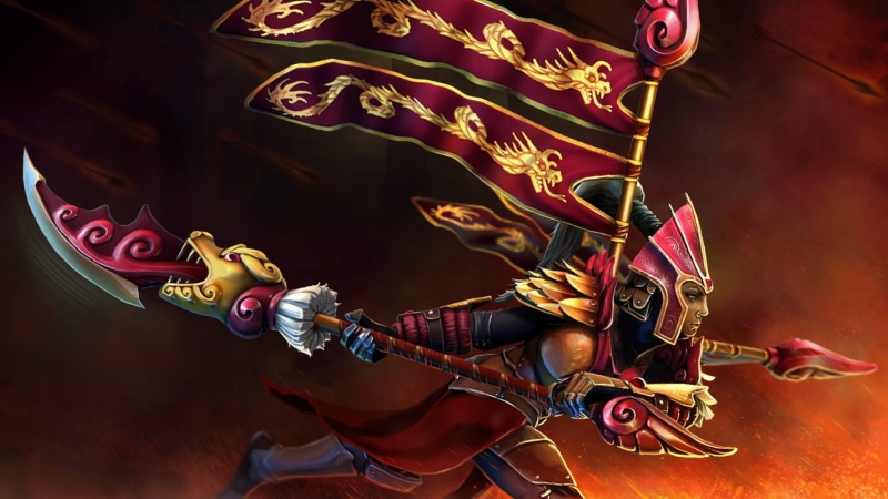 chinese new year, warrior, craft, male likeness, no people, decoration, multi colored, Dota 2, lighting equipment, low angle view, creativity, event, Valve