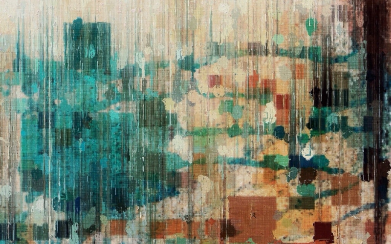 rectangle, full frame, no people, art and craft, texture, pattern, paint, color, rough, multi colored, brush stroke, abstract, uneven, acrylic painting