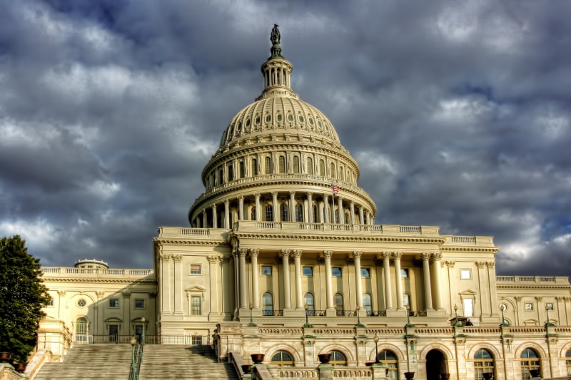 overcast, built structure, architecture, government, travel, travel destinations, sky, building exterior, cloud - sky, dome, neo-classical, 4K, city, nature