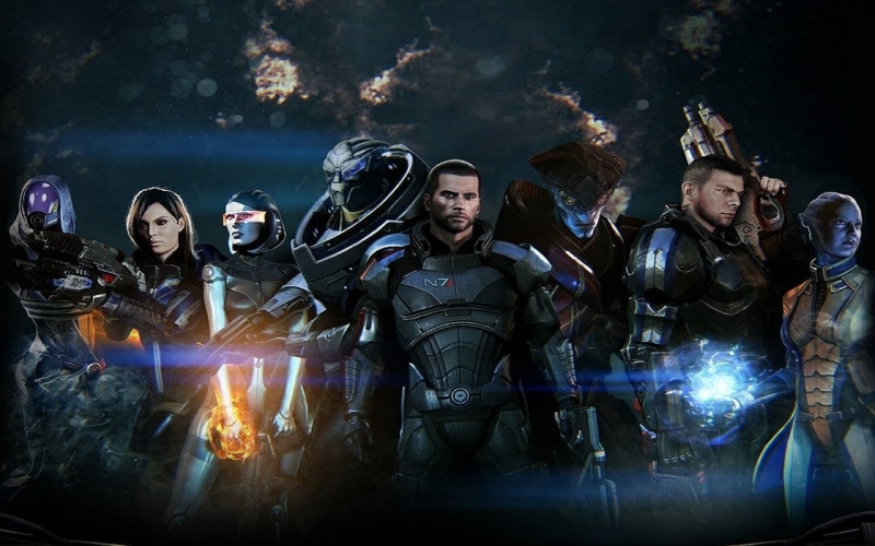 Liara TSoni, Javik (Mass Effect), TaliZorah, Garrus Vakarian, Commander Shepard, 720P, EDI (Mass Effect), Ashley Williams, James Vega, Mass Effect, Mass