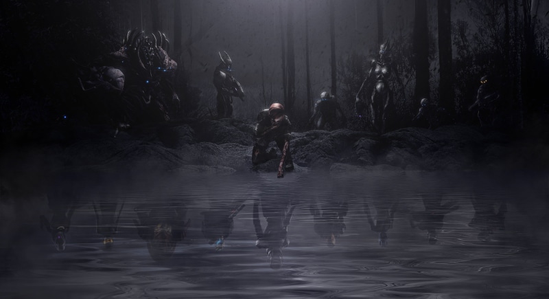 asari, Garrus Vakarian, Shepard, 4K, nightmare, Krogan, turian, reaper, mass effect, sleep, Liara T soni, collector, Battlemaster, edi, Glubinny Zorah nar Rayya
