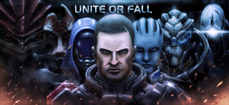 Mordin Solus, digital, krogan, close-up, fan art, characters, Legion, asari, adult, Quarian, TaliZorah, synthetic, Spectre, text, scientist, human representation