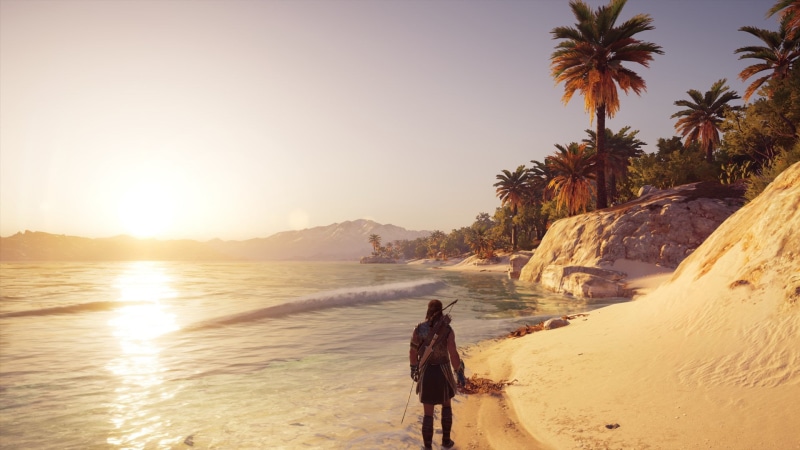 Alexios, Assassins Creed: Odyssey, screen shot, 1080P, video games