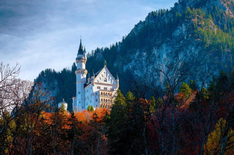 Schloss Neuschwanstein, 1080P, landscape, Neuschwanstein Castle