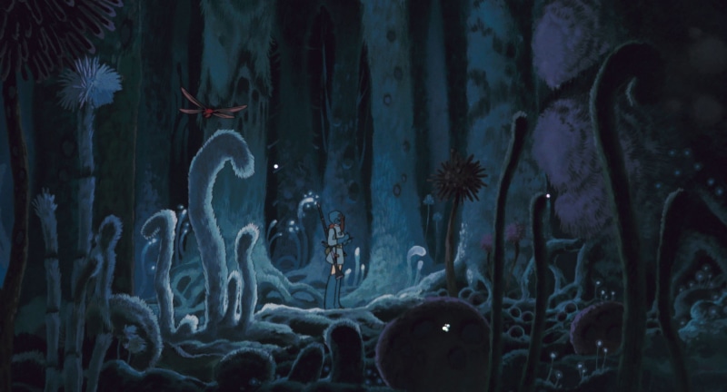 Studio Ghibli, Nausicaa, forest, Nausicaä, Nausicaa of the Valley of the Wind, Kaze no Tani no Naushika, 1080P, anime