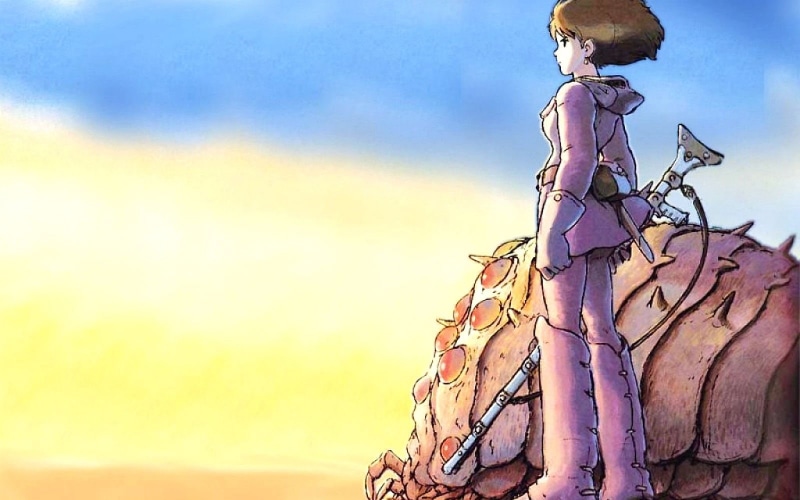 wind, fantasy, nausicaa, 720P, anime, adventure, valley