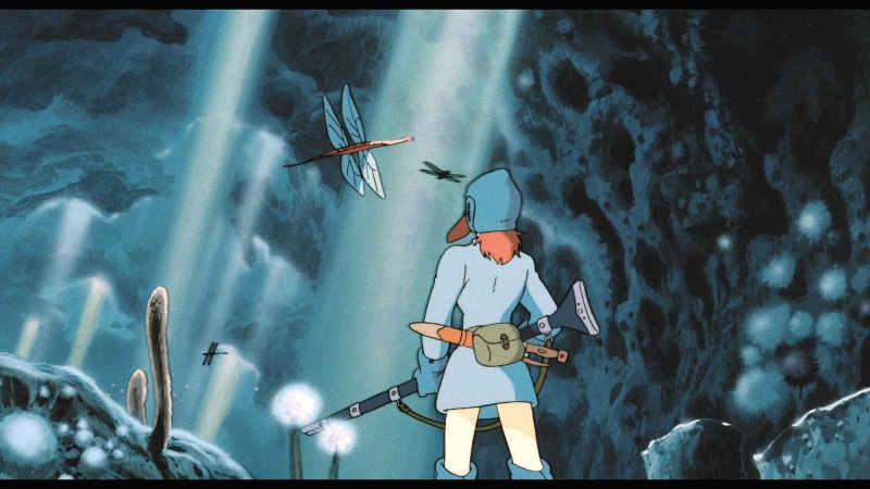 1080P, adventure, fantasy, anime, valley, wind, nausicaa