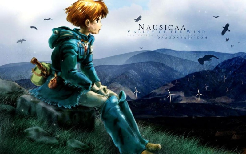 720P, nausicaa, anime, fantasy, wind, valley, adventure