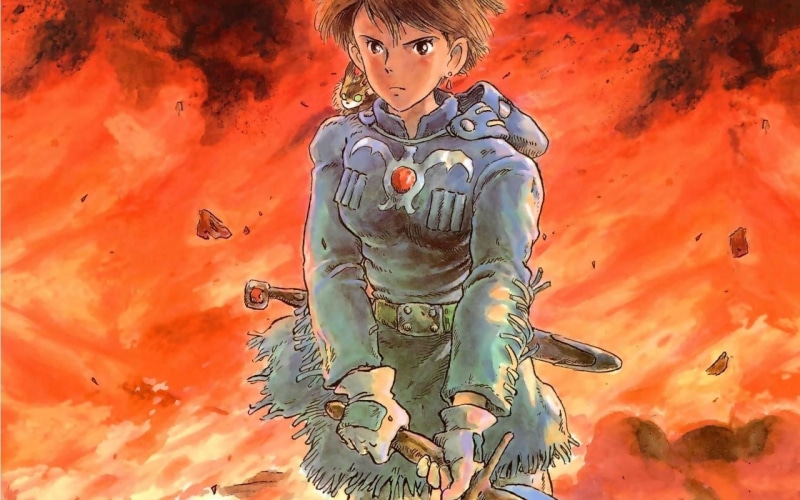 anime, 1080P, adventure, fantasy, nausicaa, valley, wind