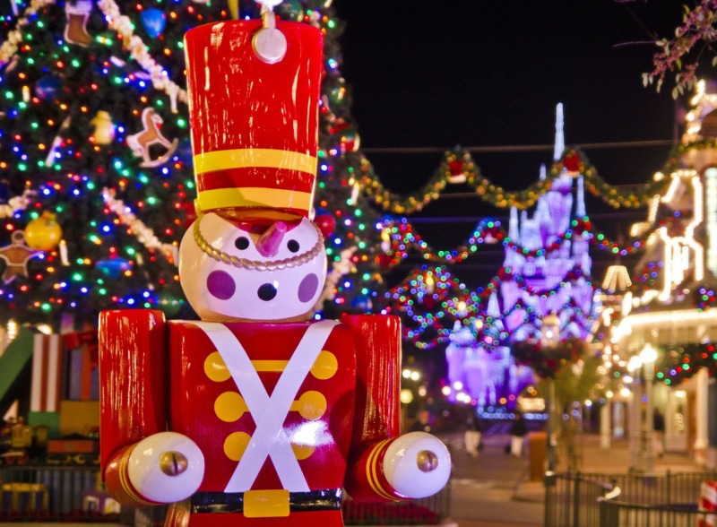 Holiday, Holidays, Magic, Walt Disney World, 1080P, kingdom, toy, soldier, Christmas